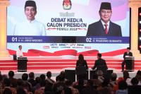 The presidential candidates are set for the second official debate, focusing on sustainability issue. Photo credit: Komisi Pemilihan Umum