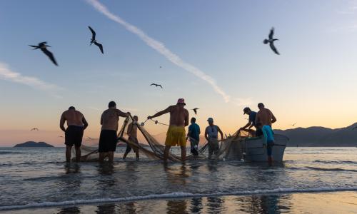Fishermen. Photo by Cassiano Psomas on Unsplash