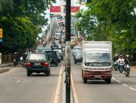 Pontianak traffic near Kapuas bridge in West Kalimantan, Indonesia / Credit: Ramadian Bachtia/CIFOR