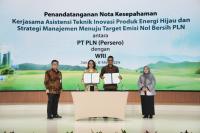 Penandatanganan Nota Kesepahaman antara PLN dan WRI Indonesia