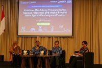Diskusi dalam kick off penyusunan RPRKD Provinsi Sumatera Selatan