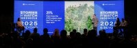 Direktur WRI Indonesia Nirarta Samadhi dalam sesi Stories to Watch 2025 & Beyond