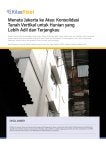 Sampul Manuskrip Menata Jakarta ke Atas