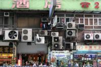 Air conditioning units in Hong Kong. Flickr/Niall Kennedy