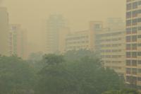 Singapore during the 2013 haze crisis. Photo by Choo Yut Shing/Flickr.