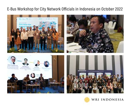 E-Bus Workshop for City Network Officials in Indonesia on October 2022
