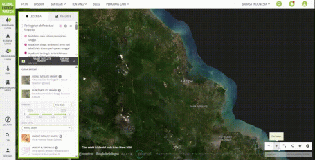 demo citra satelit