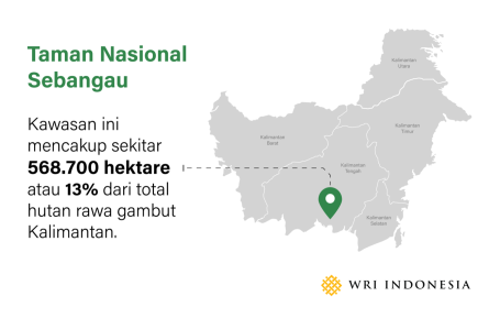 peta taman nasional sebagau