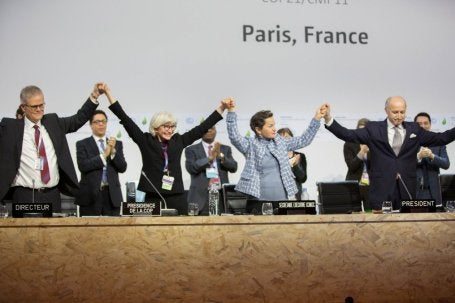 paris agreement adoption