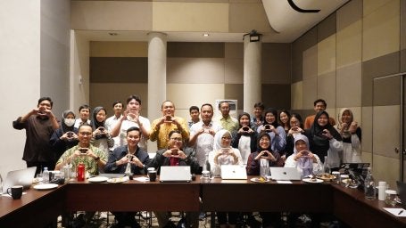 Tim WRI Indonesia bersama Direktorat Konservasi Ekosistem KKP