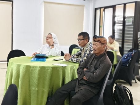 Pemuka agama lintas agama di acara KEHATI.
