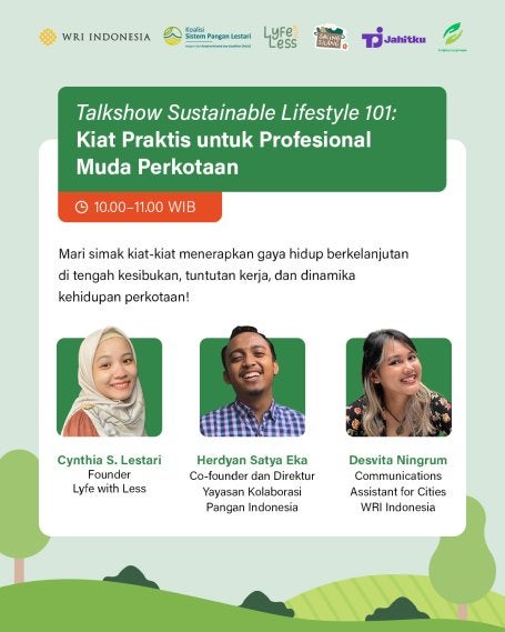 Poster Sustainable Lifestyle 101