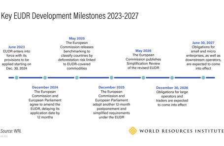 EUDR Timeline