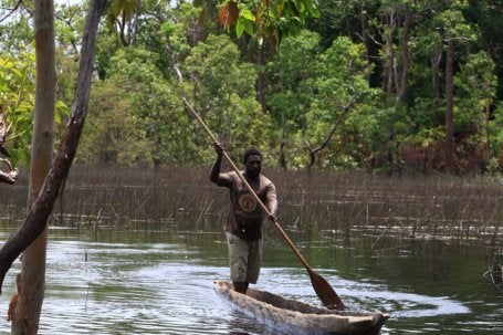 masyarakat adat di perahu klotok