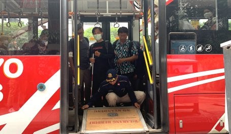 Layanan bus di Kota Surabaya