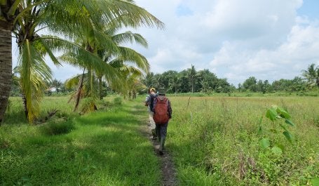 Field trip in Permata Village.