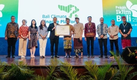 Peluncuran Bali Climate Finance Platform
