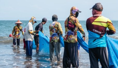 Fishermen in Jembrana Bali