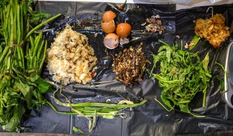 Sampah makanan di Kelurahan Nyengseret
