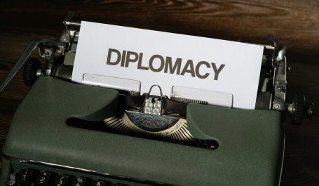 Diplomacy ilustration