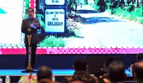 Presiden Joko Widodo berharap Kebijakan Satu Peta dapat menyelesaikan masalah tumpang tindih lahan. Kredit foto: Setkab RI/Facebook