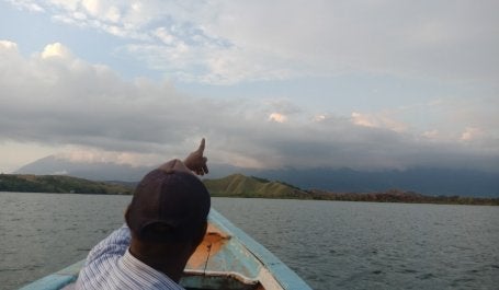 Salah satu Warga di Wilayah Waibu. Kredit foto: Hendrika Wulandari/WRI Indonesia
