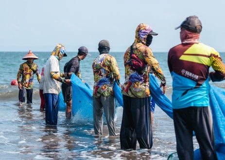 Fishermen in Jembrana Bali