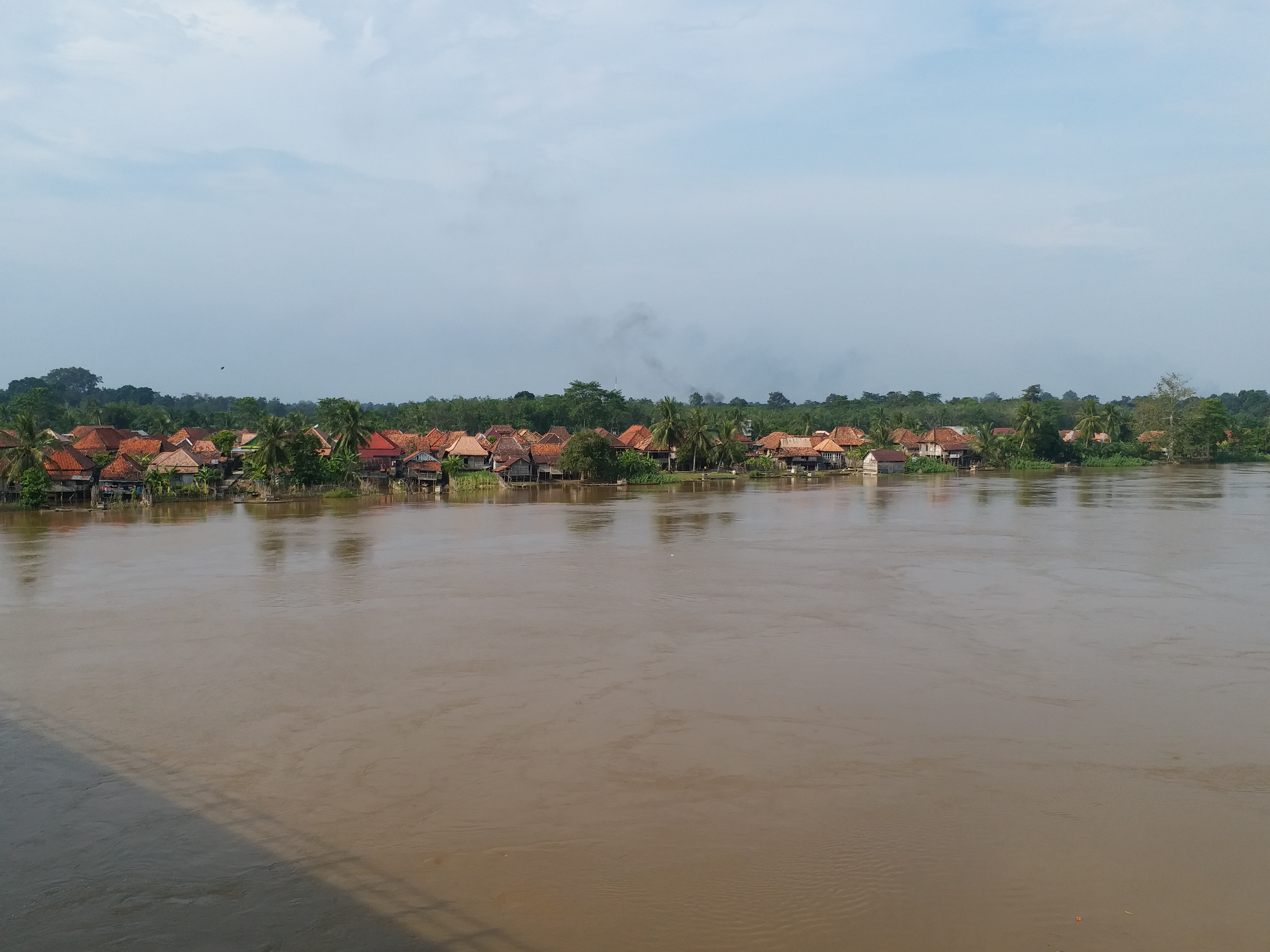 <p>South Sumatra’s Musi River. Photo by Dean Y. Affandi</p>
