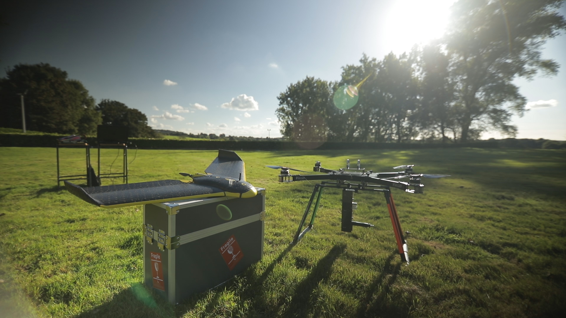 <p>BioCarbon’s drone on a test site. Source: BioCarbon Engineering</p>
